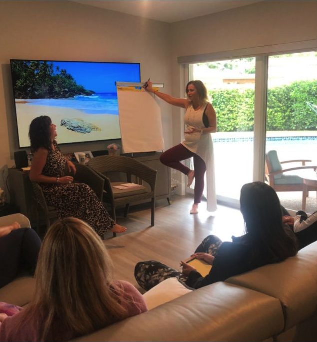 Nina providing content